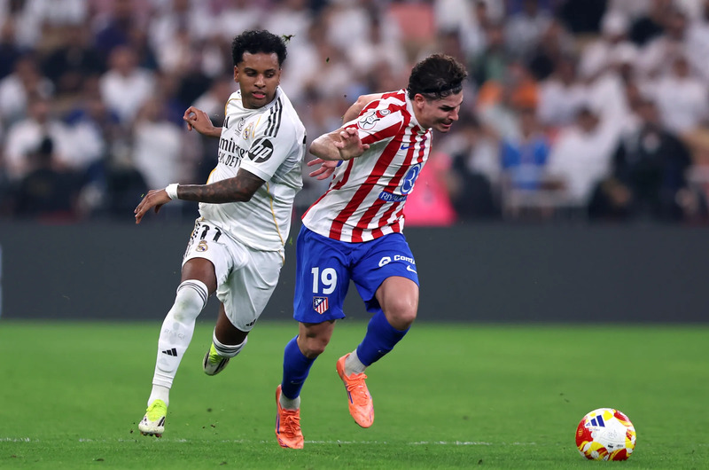 Real Madrid vs Atletico Madrid - Derby rực lửa